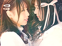 【レズ】白桃はな/白石かんな　あどけなさ残るロリカワ少女が昼間の教室やお風呂で涎交換しながらねっとり戯れるレズエッチ SpankBang 女性のための無料アダルト動画