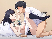 【アニメ】ツヤツヤの黒髪に白肌のツンデレギャルがクラスのオタク男子の家でマンガを読んでいる間に身体を好きに使わせてあげていたらだんだん感じ出してきちゃうイチャラブH XVIDEOS 女の子のための無料 H 動画