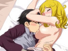 【アニメ】志望校に合格し半年間の禁欲を解いた大学生カップルが真昼のホテルで金髪爆乳の母乳を貪りアブノーマルな変態プレイに溺れながら溜まった欲望を爆発させちゃうイチャラブH aniporn 女性専用無料エロ動画