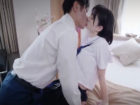大好きな先生と付き合うことになった色白JKが初めてのホテルで気持ちが溢れ激しくお互いを求め合うドキドキSEX SENZURI TUBE 女性専用無料エロ動画